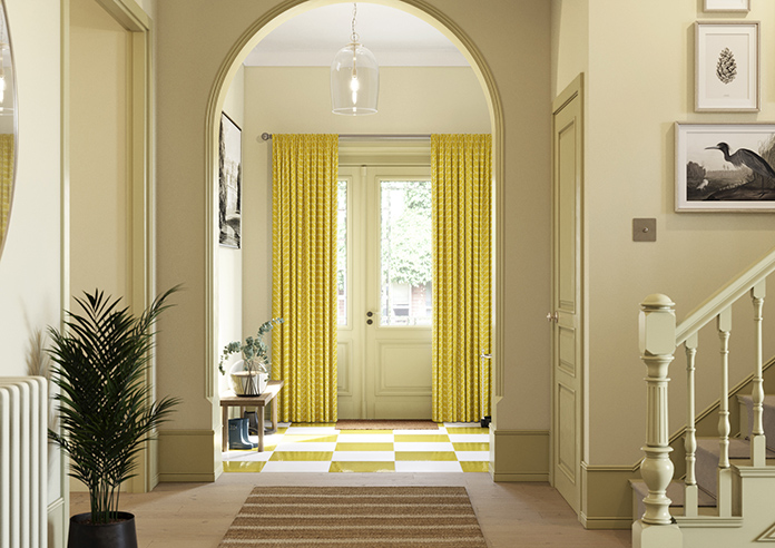 Orla Kiely Linear Stem, Sunflower - Made to Measure Curtains - Image 3